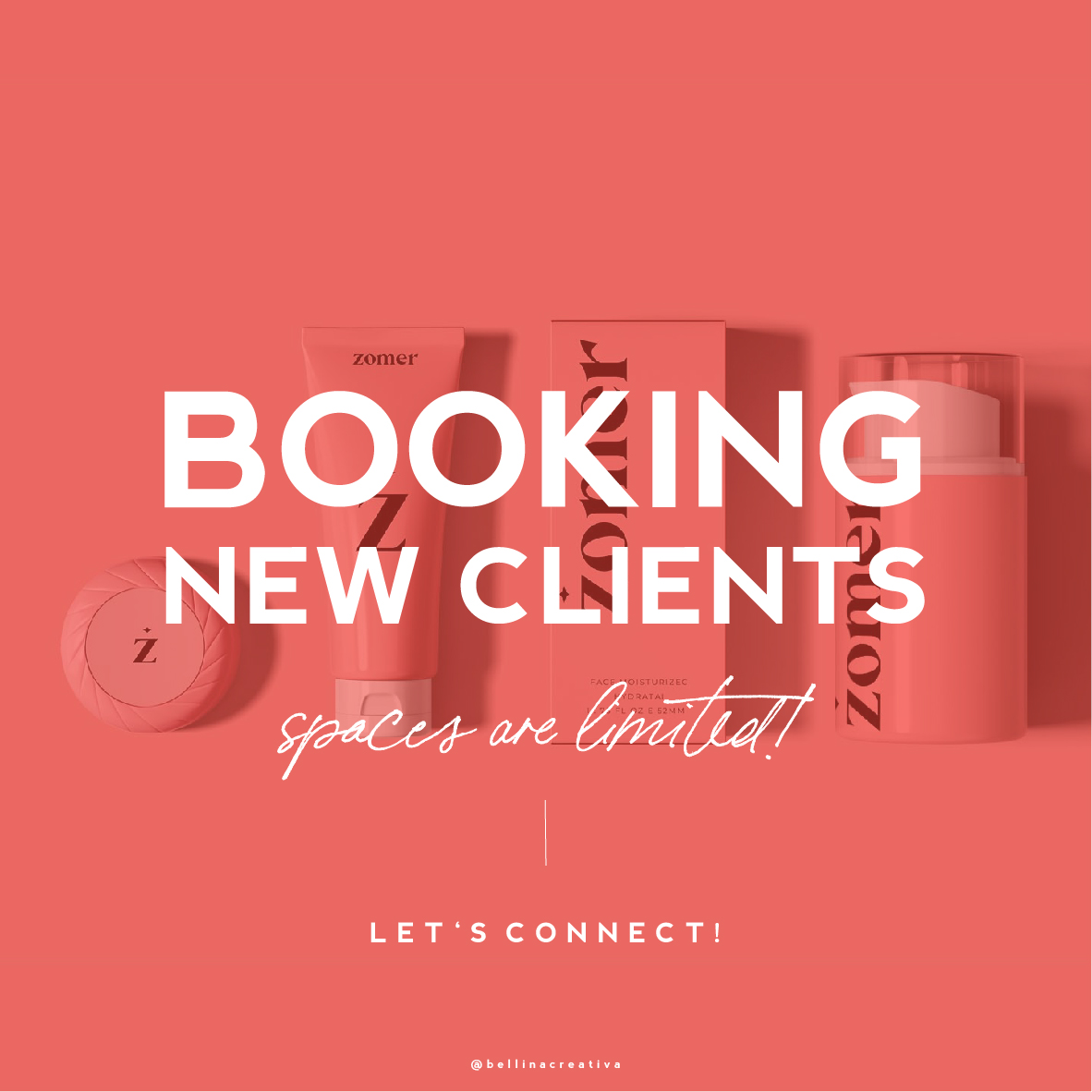 BOOKING NEW CLIENTS : : SPACES ARE LIMITED